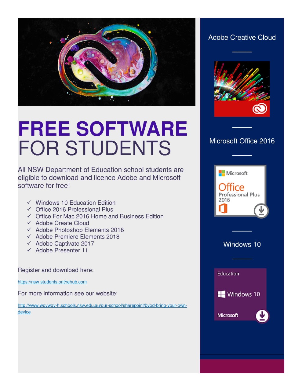Free Software For College Students